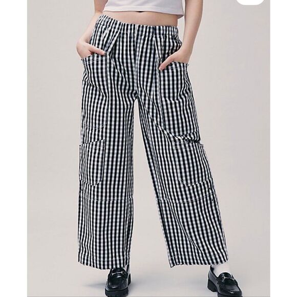 BDG Charlie Gingham Wide-Leg pants size m - Picture 12 of 12
